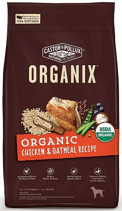 Castor & Pollux Organix Chicken & Brown Rice Recipe