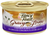 Chicken & Beef Feast in Grilled Chicken Flavor Gravy