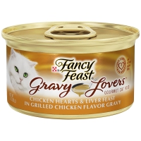 Chicken Hearts & Liver Feast in Grilled Chicken Flavor Gravy