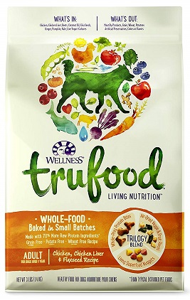 Wellness Trufood Baked Blends Natural Grain Free Dry Raw Dog Food