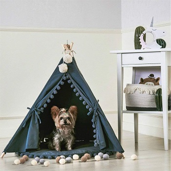 Little Dove Pet Teepee House Indian Tent