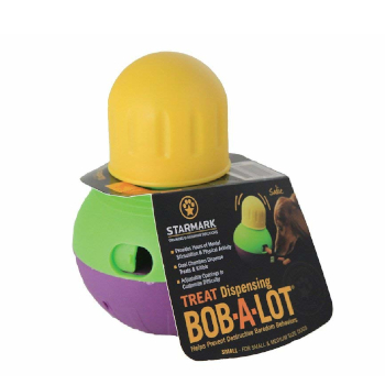 StarMark Bob-A-Lot treat dispensing dog toys