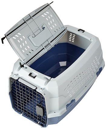AmazonBasics Top-Load Plastic Dog Crate