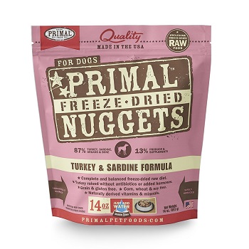 Primal Freeze-Dried Nuggets Turkey Formula for Cats
