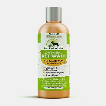 Pro Pet Works All Natural Oatmeal Dog Shampoo