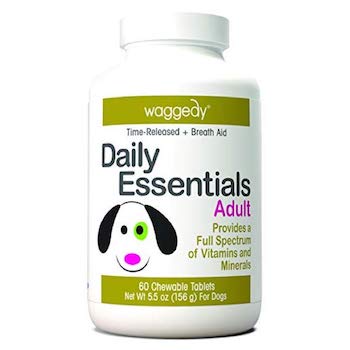 Waggedy Daily Essentials Adult Dog Vitamins Supplement