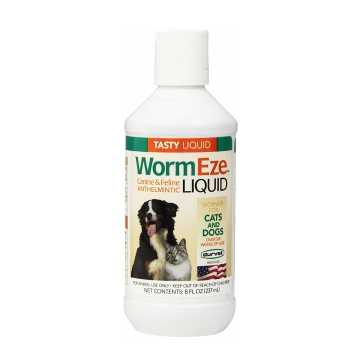Durvet WormEze Liquid Tapeworm Medicine for Cats