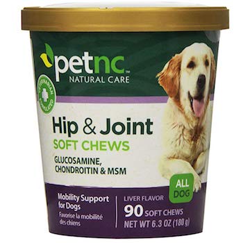 PetNC Natural Care Hip and Joint Soft Chews for Dogs