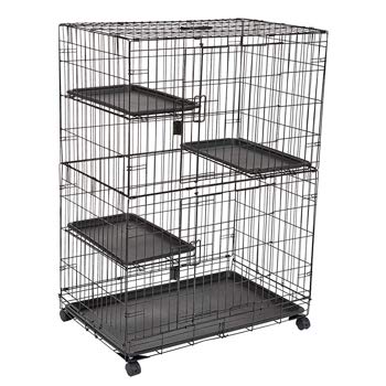 AmazonBasics Large 3-Tier Cat Cage
