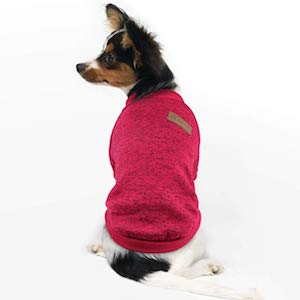 Idepet Pet Dog Classic Knitwear Fleece Sweater