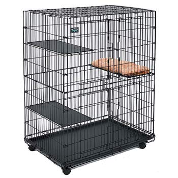 Midwest Cat Cage Includes 3 Adjustable Perching Shelves