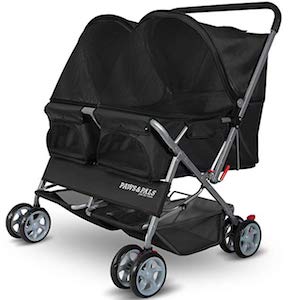 Paws & Pals Double Dog Stroller