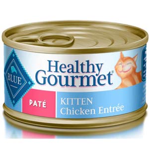 Blue Buffalo Healthy Gourmet Natural Kitten Pate Wet Cat Food