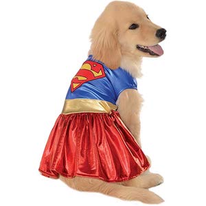 DC Heroes and Villains Collection Pet Costume-Supergirl